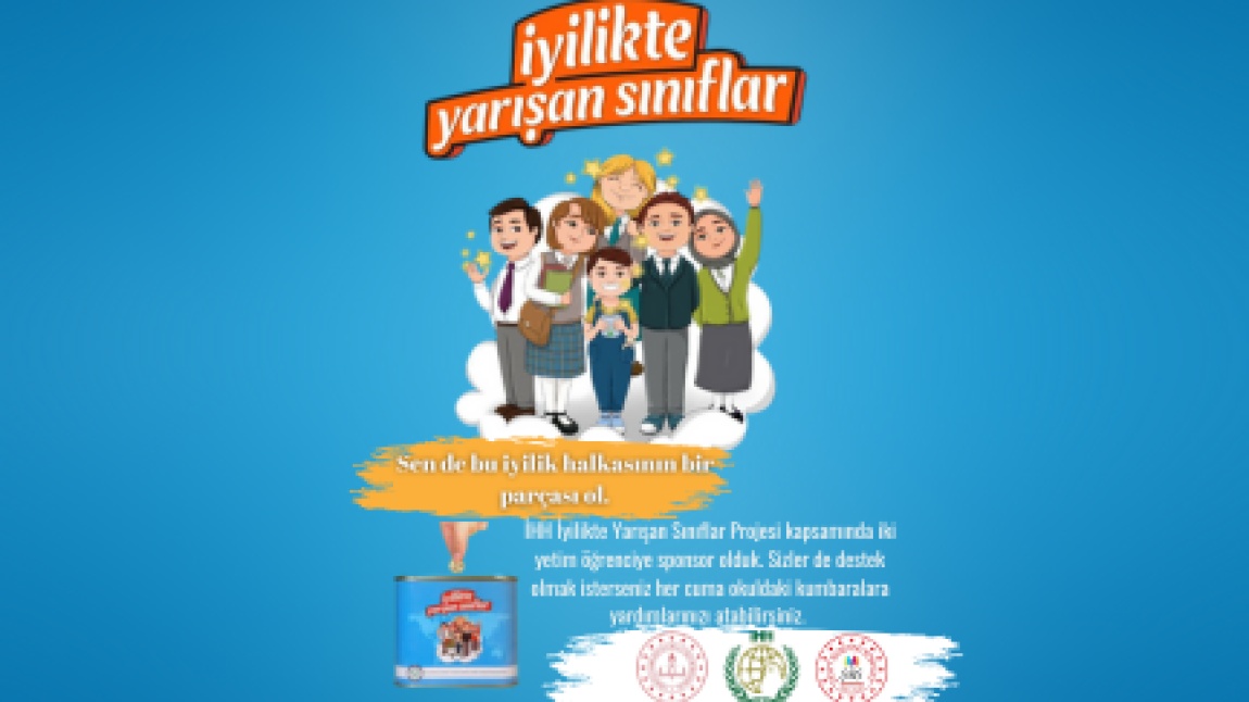 İHH İyilikte Yarışan Sınıflar Projesi kapsamında iki yetim öğrenciye bir yıllığına sponsor olduk. 